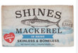 SHINES MACKEREL FILLETS IN BRINE 125G